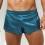 Short avec Jock Slit Bleu