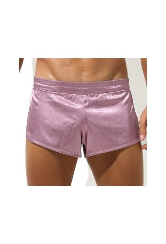 Short avec Jock Slit Rose 