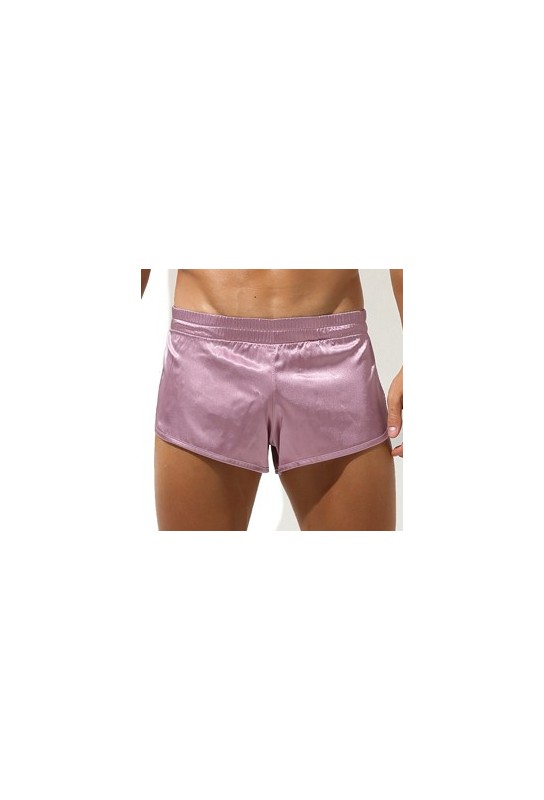Short avec Jock Slit Rose 