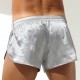 Short avec Jock Slit Argenté 