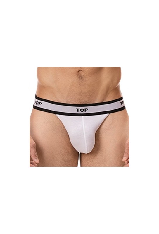 Jockstrap Top Blanc 