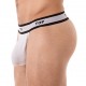 String Cache-sexe Top Blanc 