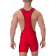 Body Singlet Luckenwalde Noir-Rouge 