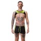 Short Byron Laboratory Noir-Jaune fluo 