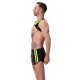 Short Byron Laboratory Noir-Jaune fluo 