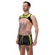 Short Byron Laboratory Noir-Jaune fluo 