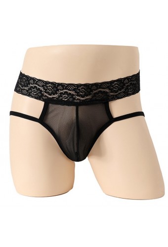 Jock fin Dentwaist Noir 