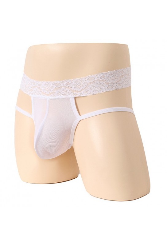 Jock fin Dentwaist Blanc 