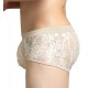 Boxer dentelle Tauwell Beige 