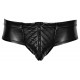 Slip sexy ouvert Maten Noir 