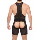 Body Backless Krish Noir-Jaune 