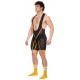 Body Backless Krish Noir-Jaune 