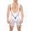 Body Backless Krish Blanc-Bleu