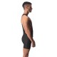 Body Singlet avec Zip DICK Noir 