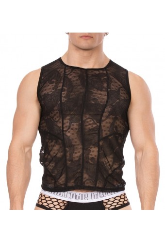 Débardeur dentelle Ozil Noir 