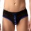 Slip Sicile Noir-Bleu