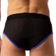 Slip Sicile Noir-Bleu 