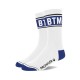 Chaussettes BTM Blanc-Bleu 