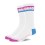 Chaussettes Drag Blanc-Rose-Bleu