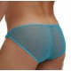 Slip Pailleté Minicut Turquoise 