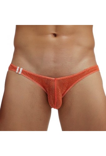 Slip Pailleté Minicut Orange 
