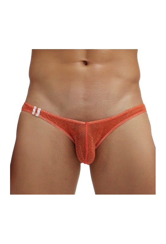 Slip Pailleté Minicut Orange 