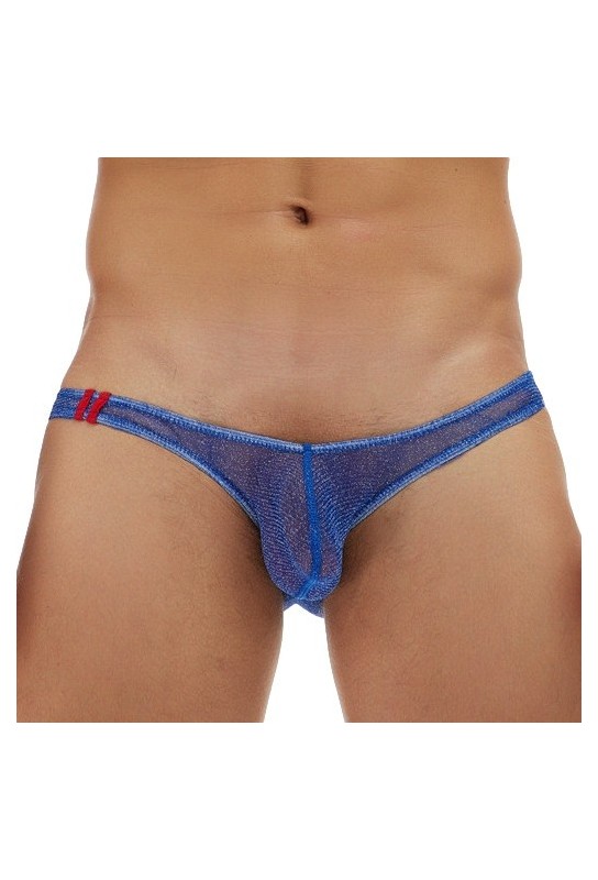 Slip Pailleté Minicut Bleu 