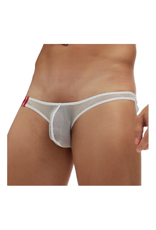 Slip Pailleté Minicut Blanc 