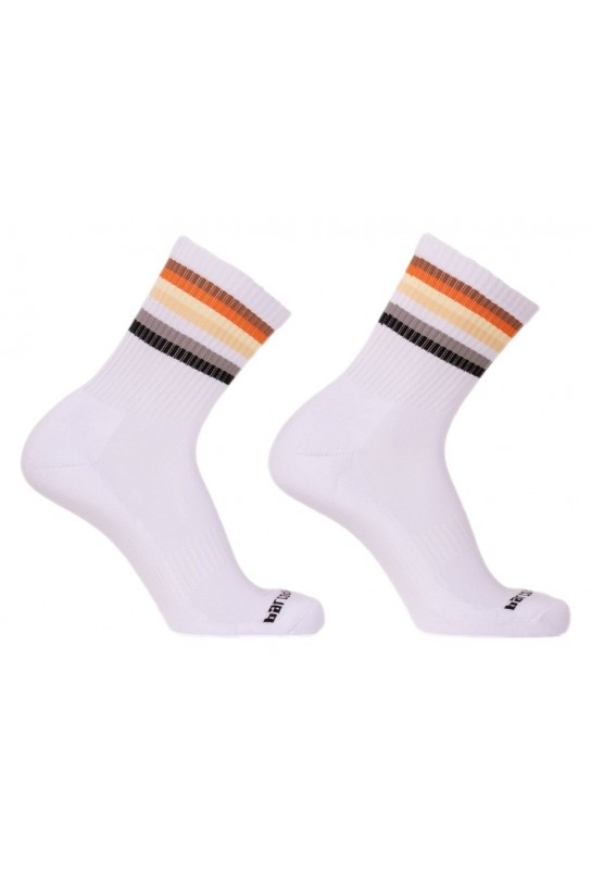 Chaussettes blanches Bear Flag Fetish Half Socks 