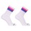 Chaussettes blanches Bisex Flag Fetish Half Socks