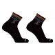 Chaussettes Love is Love Rainbow-Noir 