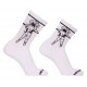 Chaussettes blanches Blowjob Barcode
