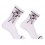 Chaussettes blanches Blowjob Barcode