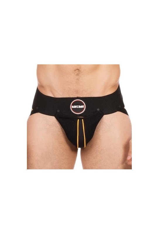 Jockstrap Rokk Noir-Jaune 
