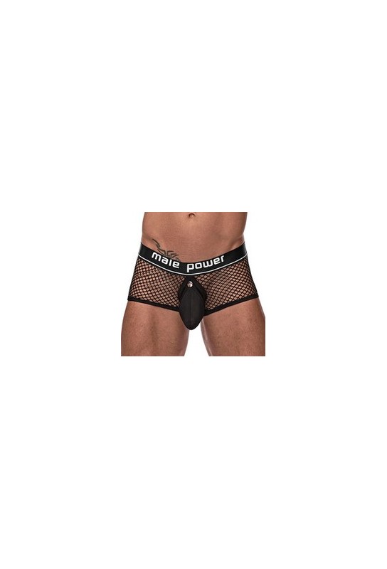 Boxer résille Ring & Short Noir 