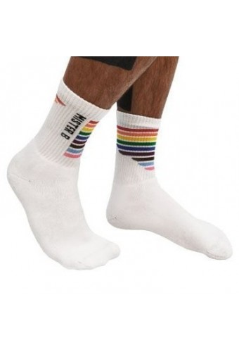 Chaussettes Pride Blanches 