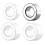 Ballstretcher Hivring M 30 mm - Hauteur 2.5 cm et Poids 260gr