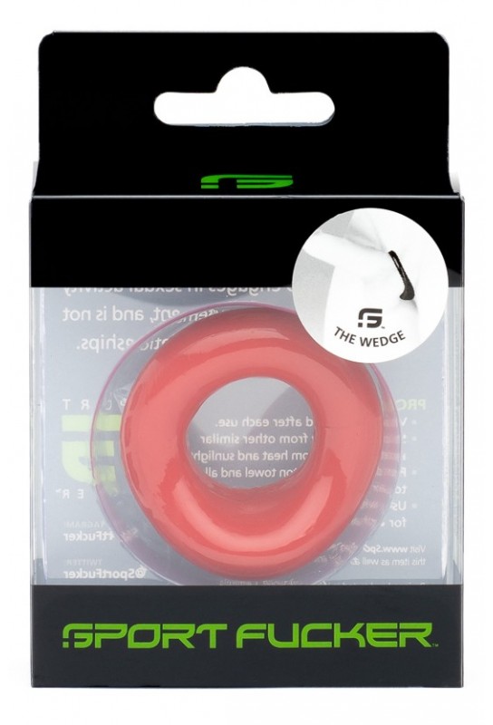 Wedge Cockring Rouge 