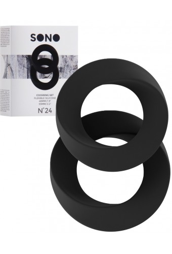 Lot de 2 Cockrings Silicone SONO 