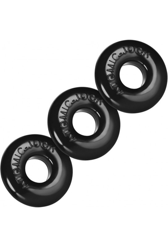 Oxballs Ringer Cockring Black X3 
