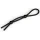 Cock Ring Ajustable Double Noir 