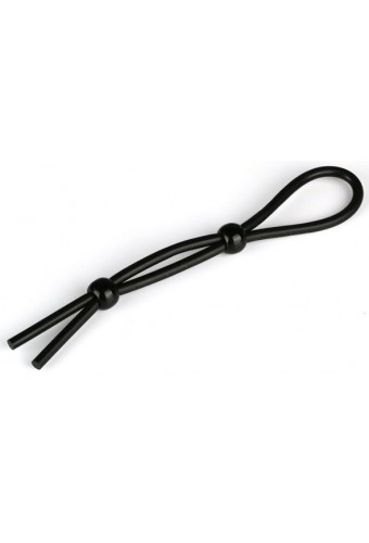 Cock Ring Ajustable Double Noir 