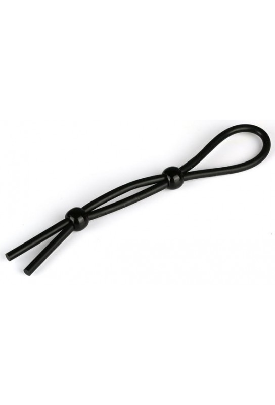 Cock Ring Ajustable Double Noir 