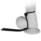 Cock Ring Ajustable Double Noir 