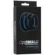 Lot de 3 Anneaux Silicone 10mm Noirs 