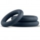Set de 3 cockrings Boners Silicone 9mm 