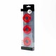 Lot de 3 cockrings Chubby Rouge 