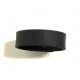 Cock Strap en silicone Noir 