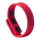 Cockring silicone 3 Snaps Rouge 
