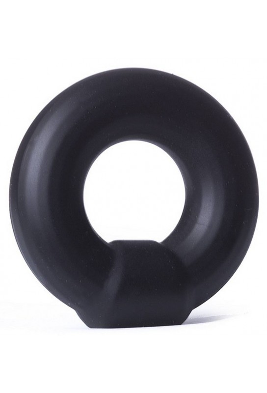 Cockring en silicone Knob noir 